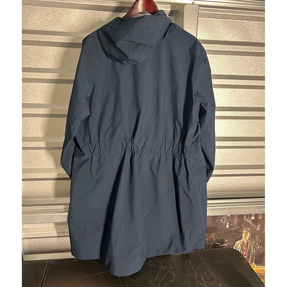 The North Face DryVent Rain Jacket Parka Womens XXL Blue Waterproof Gorpcore - Picture 2 of 9